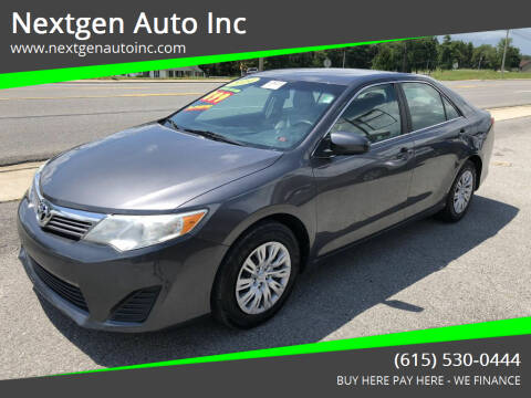 2014 Toyota Camry for sale at Nextgen Auto Inc in Smithville TN