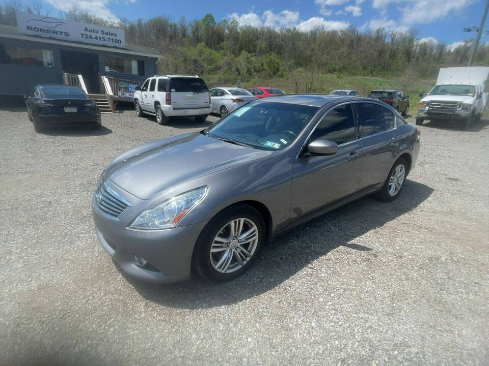 2013 INFINITI G37 Sedan for sale at Roberts Enterprises Autos LLC in Belle Vernon, PA