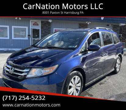 2014 Honda Odyssey for sale at CarNation Motors LLC in Harrisburg PA