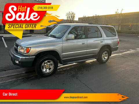 2002 Toyota 4Runner for sale at Car Direct in Orange CA