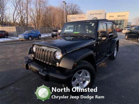 2015 Jeep Wrangler Unlimited for sale at North Olmsted Chrysler Jeep Dodge Ram in North Olmsted OH