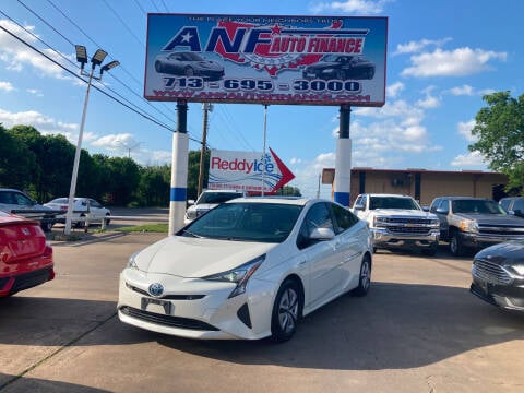 2017 Toyota Prius for sale at ANF AUTO FINANCE in Houston TX