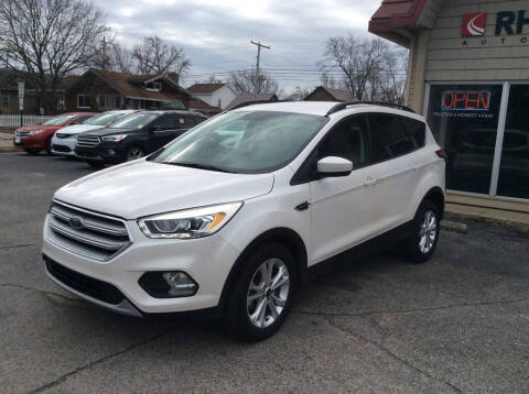 2018 Ford Escape for sale at Rhoades Automotive Inc. in Columbia City IN