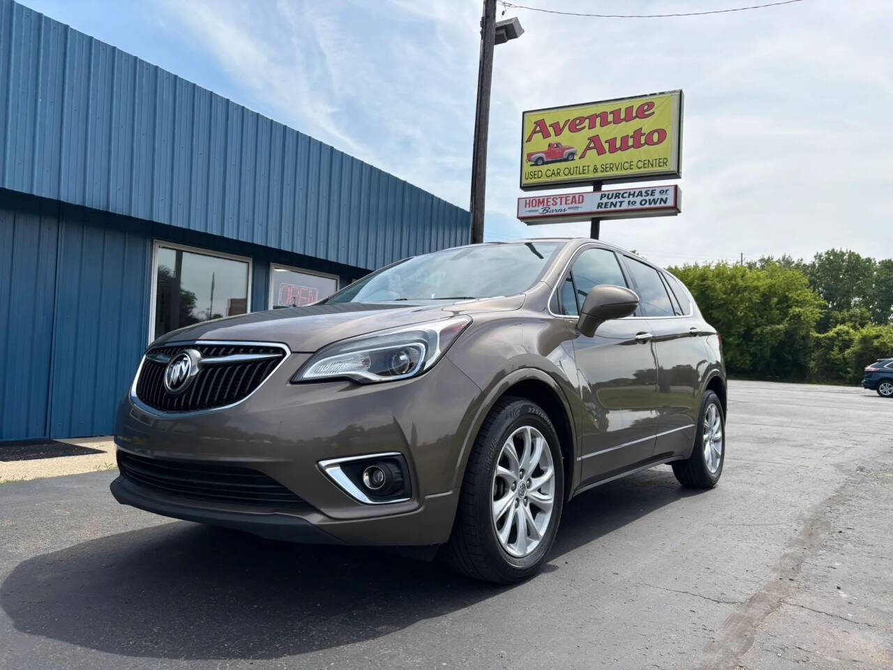 Lt. Brown 2019 Buick Envision Preferred Preferred 4dr Crossover 1