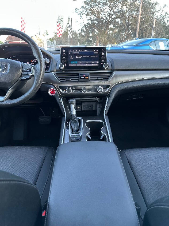 2021 Honda Accord for sale at Fast Financial Auto Mall in Lakeland, FL