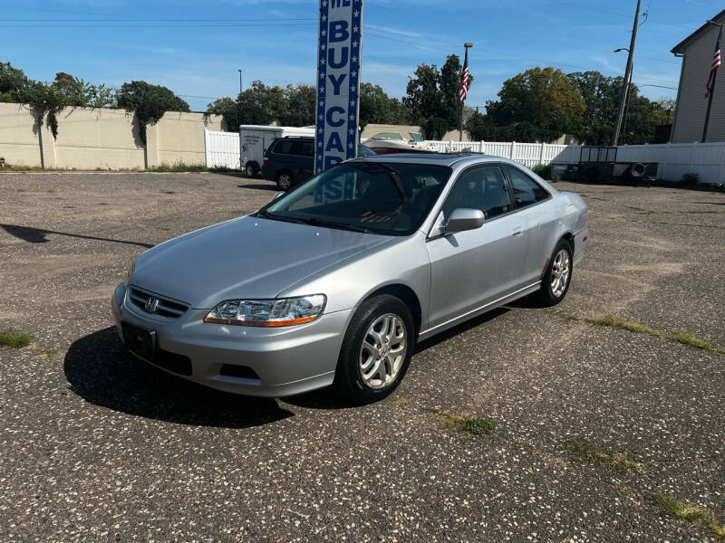 2002 Honda Accord for sale at Metro Motor Sales in Minneapolis MN