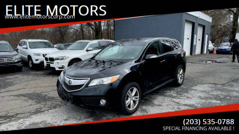 2013 Acura RDX for sale at ELITE MOTORS in West Haven CT