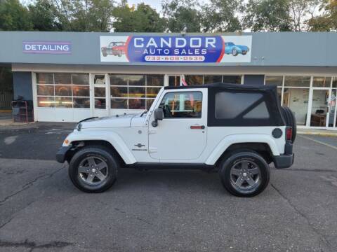 2013 Jeep Wrangler for sale at CANDOR INC in Toms River NJ
