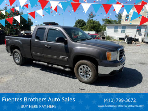 2010 GMC Sierra 1500 for sale at Fuentes Brothers Auto Sales in Jessup MD