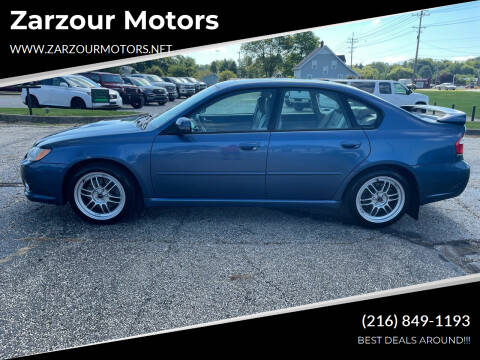2008 Subaru Legacy for sale at Zarzour Motors in Chesterland OH