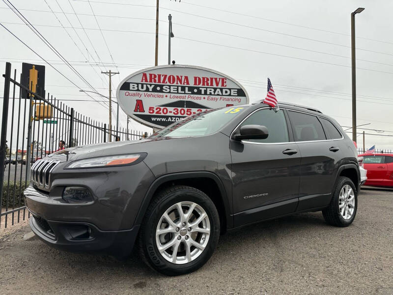 2015 Jeep Cherokee for sale at Arizona Drive LLC in Tucson AZ