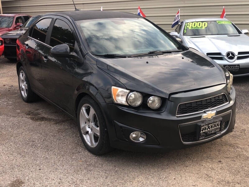 2015 Chevrolet Sonic for sale at Mac Motors Finance in Houston TX