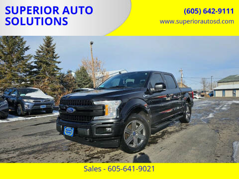 2020 Ford F-150 for sale at SUPERIOR AUTO SOLUTIONS in Spearfish SD