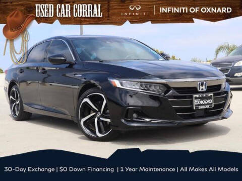 2022 Honda Accord Hybrid for sale at NewCenturyAutomotive.com - INFINITI OF OXNARD in Oxnard CA