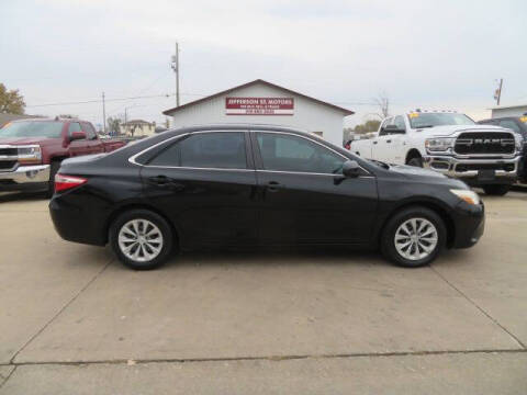 2015 Toyota Camry for sale at Jefferson St Motors in Waterloo IA