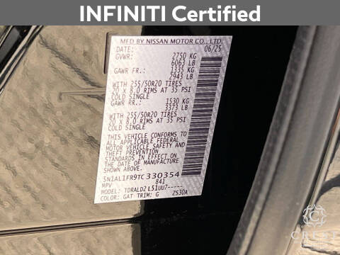 2026 Infiniti QX60 Luxe