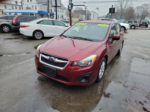 2013 Subaru Impreza for sale at TC Auto Repair and Sales Inc in Abington MA