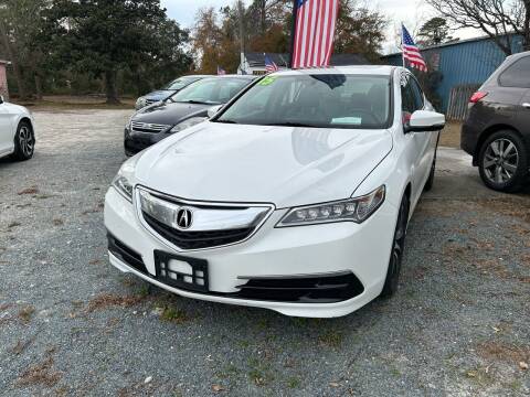 2015 Acura TLX for sale at County Line Car Sales Inc. in Delco NC