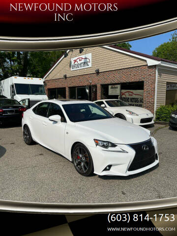 2016 Lexus IS 300 for sale at NEWFOUND MOTORS INC in Seabrook NH