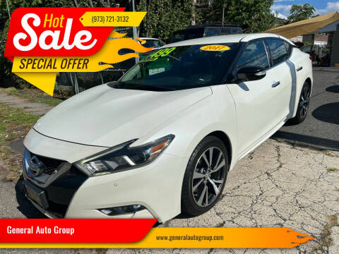 2017 Nissan Maxima for sale at General Auto Group in Irvington NJ