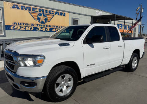 2021 RAM 1500 for sale at AMERICAN AUTO & TRUCK SALES LLC in Yuma AZ