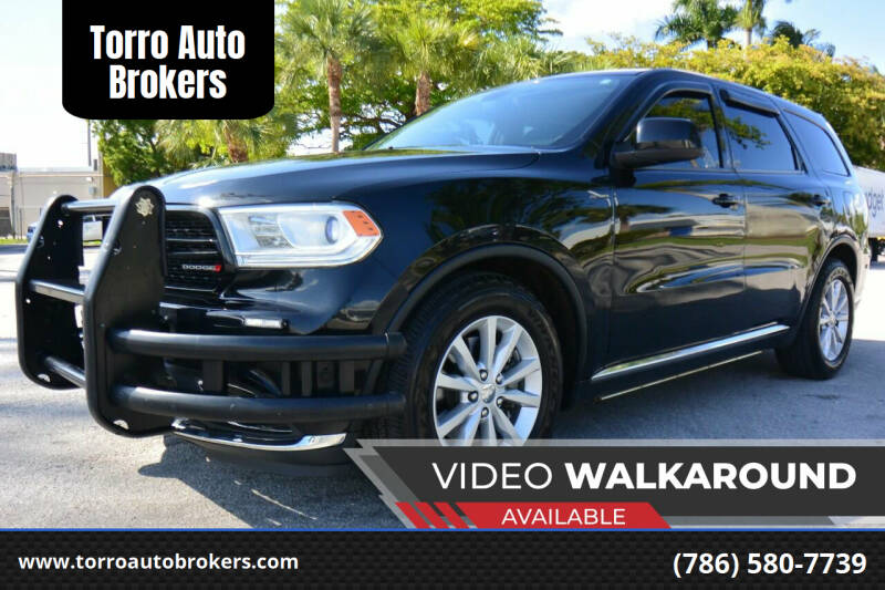 2014 Dodge Durango for sale at Torro Auto Brokers in Miami FL