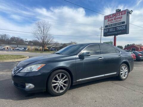 2010 Lexus ES 350 for sale at Unlimited Auto Group in West Chester OH