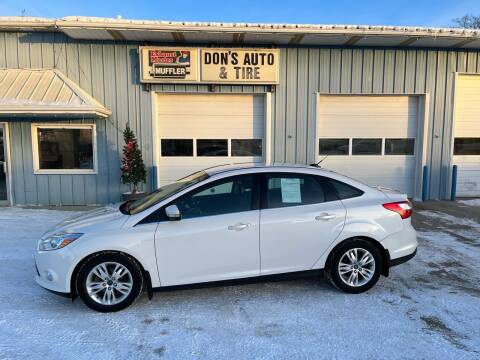 2012 Ford Focus for sale at Dons Auto And Tire in Garretson SD