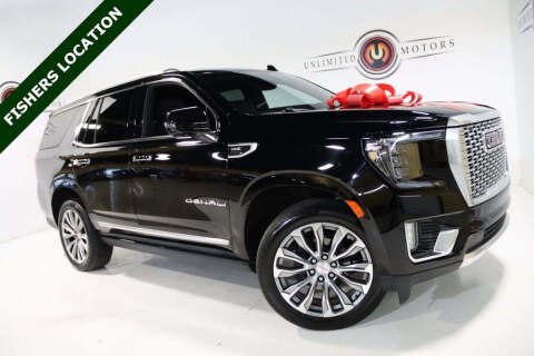 2021 GMC Yukon for sale at Unlimited Motors in Fishers IN