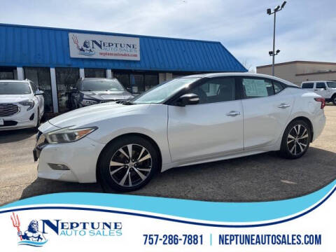 2016 Nissan Maxima for sale at Neptune Auto Sales in Virginia Beach VA