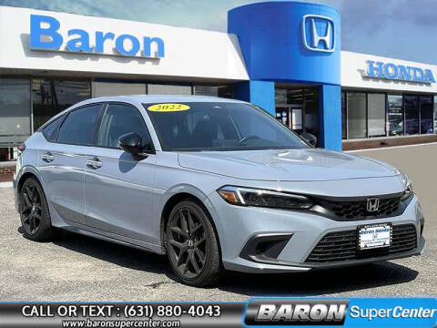 2022 Honda Civic for sale at Baron Super Center in Patchogue NY