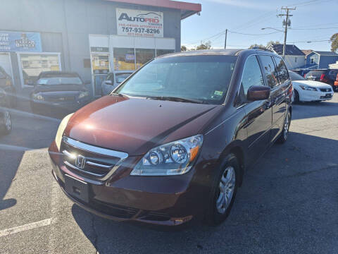 2007 Honda Odyssey for sale at AutoPro Virginia LLC in Virginia Beach VA