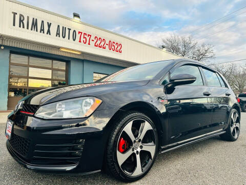 2016 Volkswagen Golf GTI for sale at Trimax Auto Group in Norfolk VA