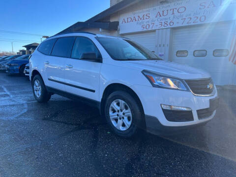 2017 Chevrolet Traverse for sale at Adams Auto Sales Inc in Mankato MN