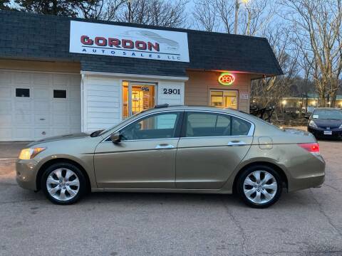 2008 Honda Accord for sale at Gordon Auto Sales LLC in Sioux City IA