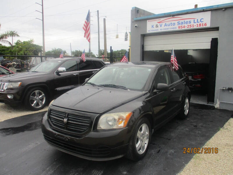 2008 Dodge Caliber for sale at K & V AUTO SALES LLC in Hollywood FL