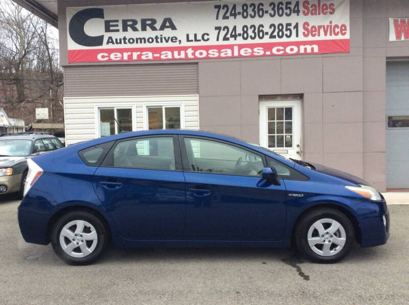 2010 Toyota Prius for sale at Cerra Automotive LLC in Greensburg PA