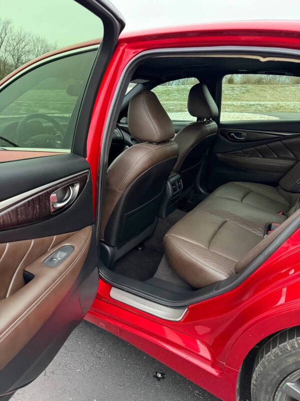 2017 Infiniti Q50 Red Sport 400