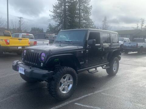 2014 Jeep Wrangler Unlimited for sale at South Commercial Auto Sales in Salem OR