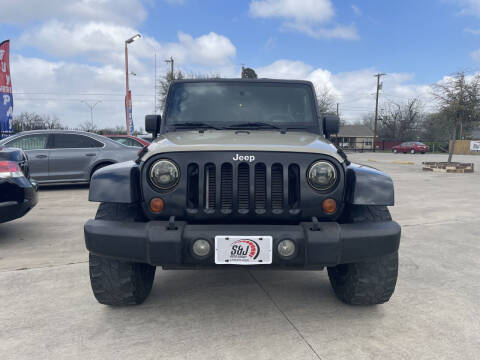 2008 Jeep Wrangler Unlimited for sale at S & J Auto Group in San Antonio TX