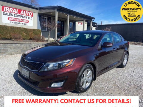 2015 Kia Optima for sale at Ibral Auto in Milford OH