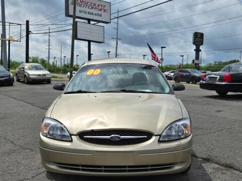 2000 Ford Taurus for sale at Discount Motors Inc in Madison TN