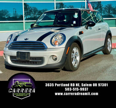 2013 MINI Hardtop for sale at Carrera Auto Broker & Finance LLC in Salem OR