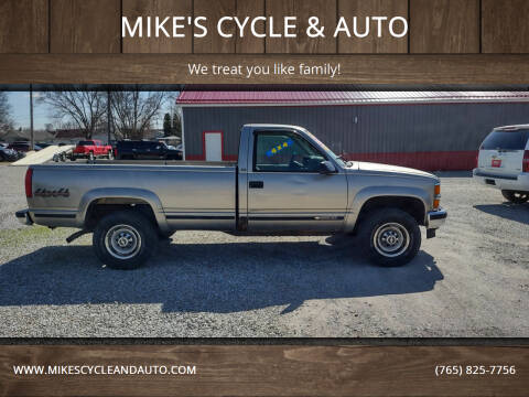 1998 Chevrolet C/K 2500 Series for sale at MIKE'S CYCLE & AUTO in Connersville IN