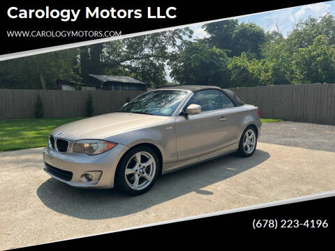 2012 BMW 1 Series for sale at Carology Motors LLC in Marietta GA