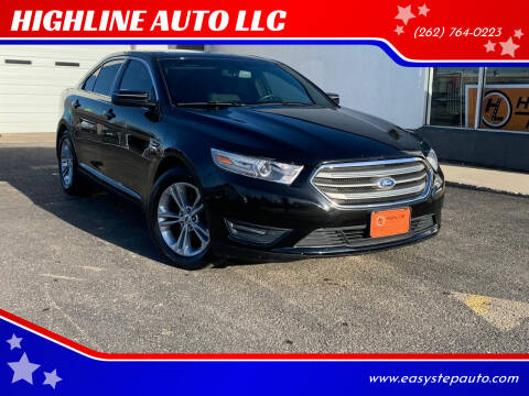 2013 Ford Taurus for sale at HIGHLINE AUTO LLC in Kenosha WI