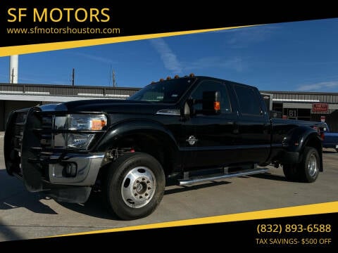 2016 Ford F-350 Super Duty for sale at SF MOTORS in Houston TX