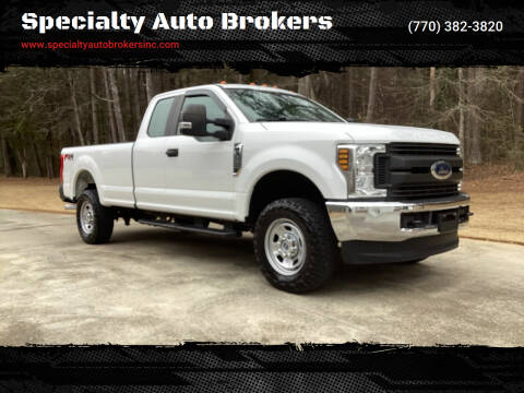 2018 Ford F-350 Super Duty for sale at Specialty Auto Brokers in Cartersville GA