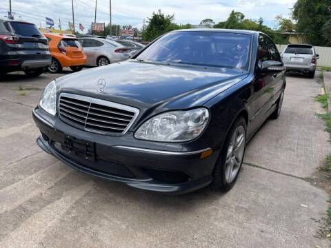 2004 Mercedes-Benz S-Class for sale at Sam's Auto Sales in Houston TX