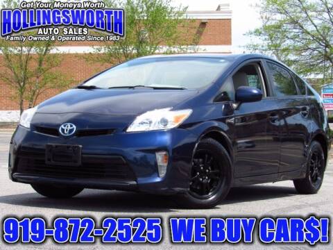 2014 Toyota Prius for sale at Hollingsworth Auto Sales in Raleigh NC